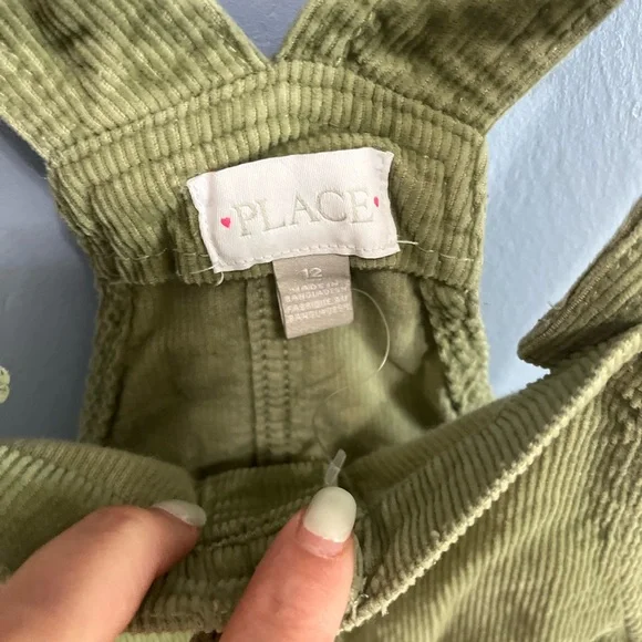 The Children's Place Olive Corduroy Dress - Picture 6 of 8